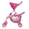 509 Crew Peppa Pig™ Pink and White Dots Doll Twin Stroller